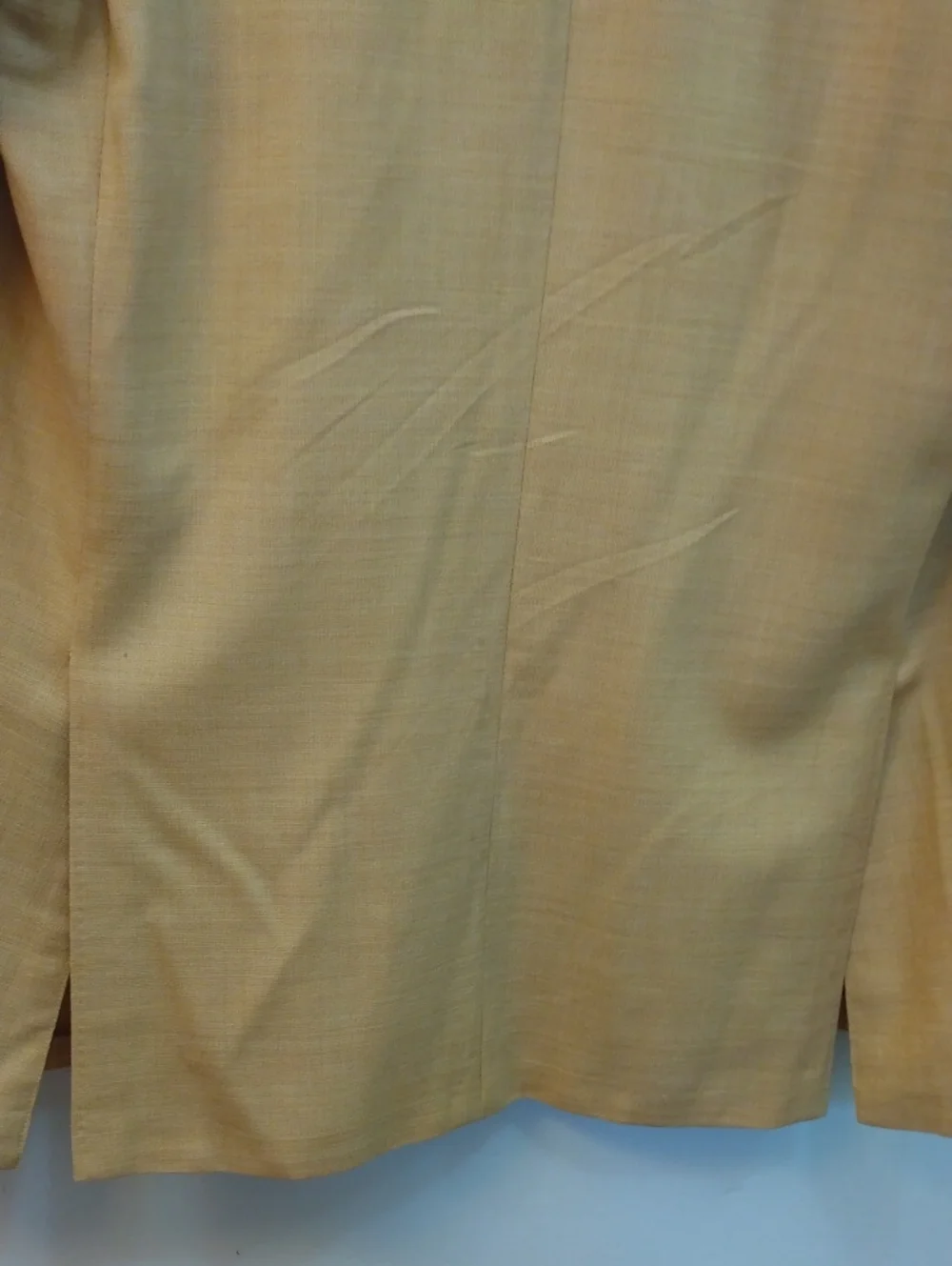 Canali Gold/Tan Tropical Wool Hopsack Summer Sport Jacket  44R US = 54R EU